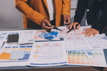 The designer team is designing the uxui system to make the uxui system work well on new phones and...