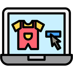 Baby Clothes Icon