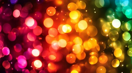 Obraz premium Vibrant Colorful Lights for Background Use