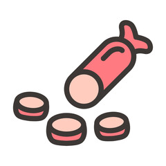 salami filled style