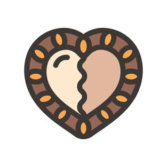 love cookie filled style