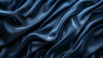Fototapeta premium Abstract background of luxury cloth or liquid wave with wavy folds.