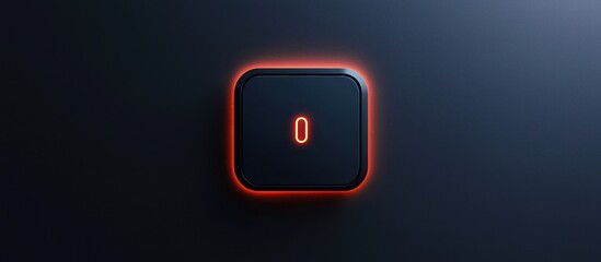 Minimalist and secure smart lock interface icon.