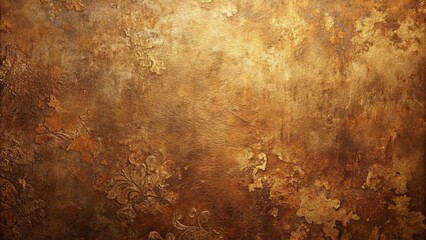 Fototapeta premium Weathered elegance textured background in bronze