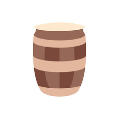 barrel beer flat style