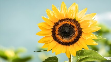 Obraz premium Sunflower Close Up