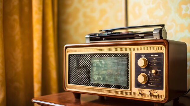 Vintage Television Set