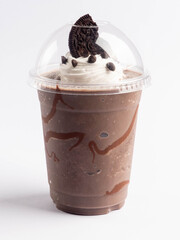 Smoothie de galleta en cafetería mexicana