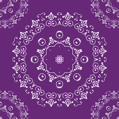 Damask Pattern Design Abstract Ethnic Filipino Patternfolk Embroidery, Aztec Ornament Print. Design for Carpet, Wallpaper, Clothing, Wrapping, Fabric