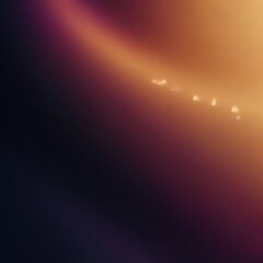 Obraz premium A close-up of a smooth, purpel and gold gradient background with grainy texture, created with A.i generative.