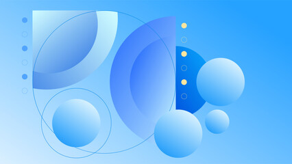 ABSTRACT BACKGROUND BLUE GRADIENT SMOOTH LIQUID COLORFUL DESIGN WITH GEOMETRIC SHAPES VECTOR TEMPLATE GOOD FOR MODERN WEBSITE, WALLPAPER, COVER DESIGN 