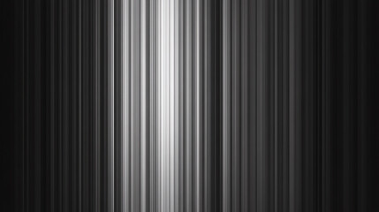Fototapeta premium Abstract silver lines flow over a dark grey background, offering a minimalist luxury with a soft shimmer and understated elegance