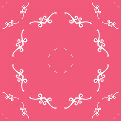 Damask Patterns Mosaic Traditional Blouse Patternfolk Embroidery, Aztec Ornament Print. Design for Carpet, Wallpaper, Clothing, Wrapping, Fabric