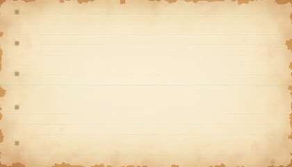 Vintage paper background, aged texture, faded lines, warm tones, copy space