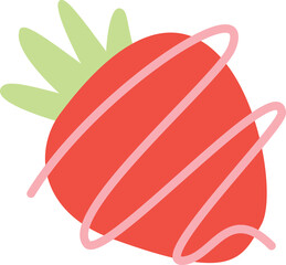 strawberry with cream