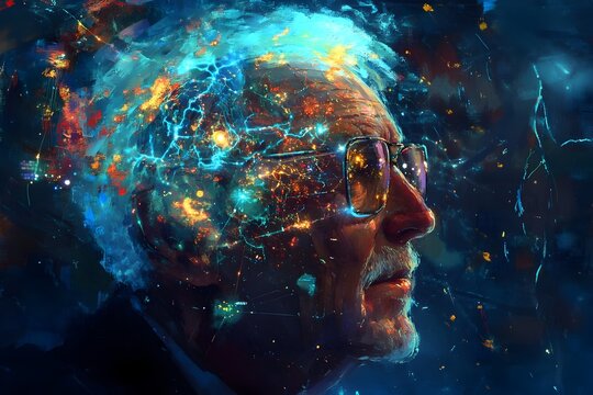 Symbiotic Enhancing Elderly Professor s Cognitive Abilities through Advanced Neural Implants and Brain Computer Interface