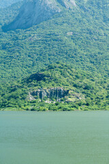 lake in the mountains