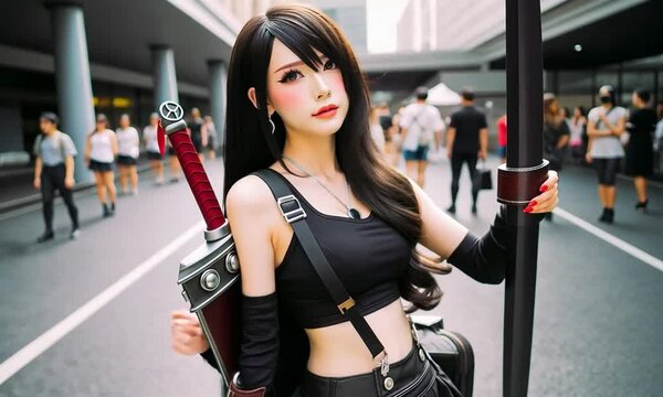 cosplay girl