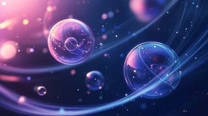 Abstract Bubbles in a Cosmic Sky