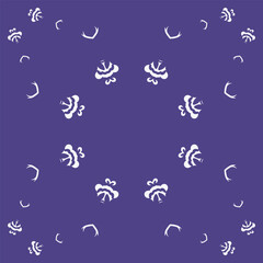 Damask Flower Vintage Islamic Geometric Patterns Drawing Folk Embroidery, Aztec Ornament Print. Design for Carpet, Wallpaper, Clothing, Wrapping, Fabric