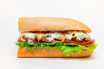 Fresh and tasty midnight sandwich