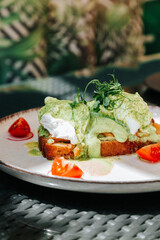 Fresh and delicious breakfast served