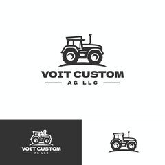 TRACTOR AGRICULTURE LOGO DESIGN