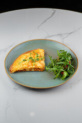 fresh and delicious breakfast served