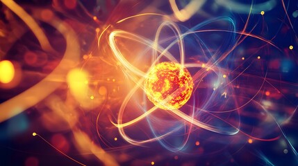 Radiation Emission from Atomic Nucleus