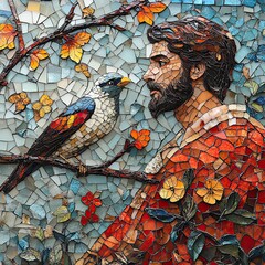 Exploring the artistry of traditional glass mosaic craft as a distinctive form of artisanal decoration