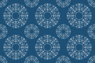 Damask Silk Sari Pattern Traditional Kimono Patternfolk Embroidery, Aztec Ornament Print. Design for Carpet, Wallpaper, Clothing, Wrapping, Fabric