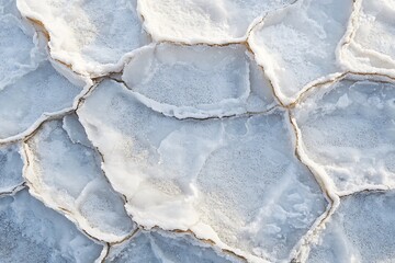 Fototapeta premium Salt Flats Texture