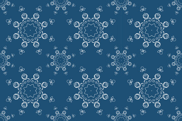 Damask Silk Geometric Ethnic Geometric Pattern Design Folk Embroidery, Aztec Ornament Print. Design for Carpet, Wallpaper, Clothing, Wrapping, Fabric