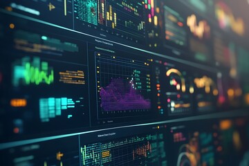 Fototapeta premium Data Analysis Dashboard