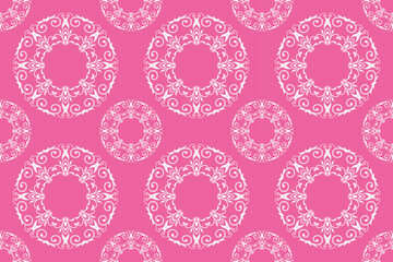 Damask Patterns Stripes Background Traditional Blouse Patternfolk Embroidery, Aztec Ornament Print. Design for Carpet, Wallpaper, Clothing, Wrapping, Fabric