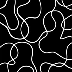 Abstract hand drawn geometric pattern. Vector Illustration.