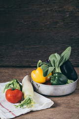 fresh vegetable and fruit background