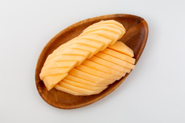 Fresh Meron on white background