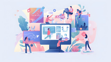 Image Cropping and Adaptability - High-resolution stock images allow for cropping 