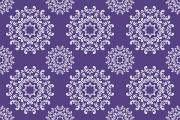 Damask Patterns Mexican Simple Arabic Geometric Patternfolk Embroidery, Aztec Ornament Print. Design for Carpet, Wallpaper, Clothing, Wrapping, Fabric