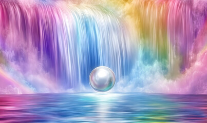 Colorful Pearl Artwork with Graffiti, Doodles, and Pop Art Elements for Creative and Vibrant Designs