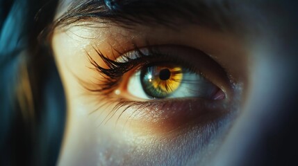 nice portrait painting of a sadness girl