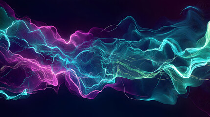 Blue lightning bolt illustration with a dynamic energy pattern, featuring electric textures and glowing waves against a stormy background