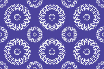 Damask Patterns Geometric Tribal Filipino Ethnic Patternfolk Embroidery, Aztec Ornament Print. Design for Carpet, Wallpaper, Clothing, Wrapping, Fabric