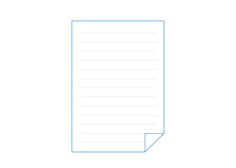 メモ用紙のイラスト