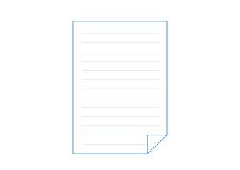 メモ用紙のイラスト