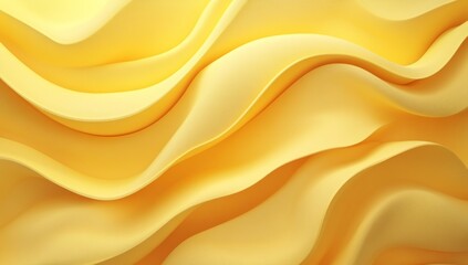 Obraz premium Yellow Abstract Wave Background