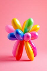Fototapeta premium Vibrant Balloon Arrangement