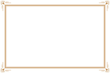 Elements of ornate vintage frames. Border gold on white classic calligraphy swirls, corner element. Design print for greeting cards, wedding invitations, restaurant menu, royal certificates. Set 363