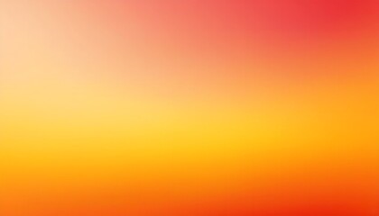Naklejka premium Warm gradient background combining yellow, coral, and light orange hues